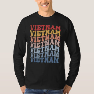 Camiseta Vietnã Groovy Retrô Vietnamita