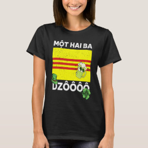 Camiseta Vietnã Rua Viet Patricks Day Mot Hai Ba Dzo Cheer