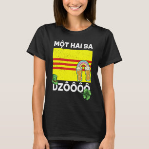 Camiseta Vietnã Rua Viet Patricks Day Mot Hai Ba Dzo Cheer