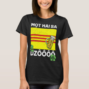 Camiseta Vietnã Rua Viet Patricks Day Mot Hai Ba Dzo Cheer