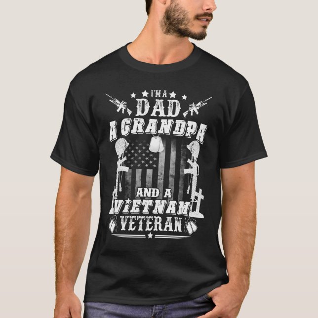Camiseta Vietnã Veterano (Frente)