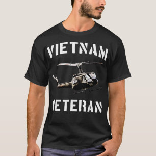 Camiseta Vietnã Veterano Vietnã Veterano UH-1 Huey por Suji