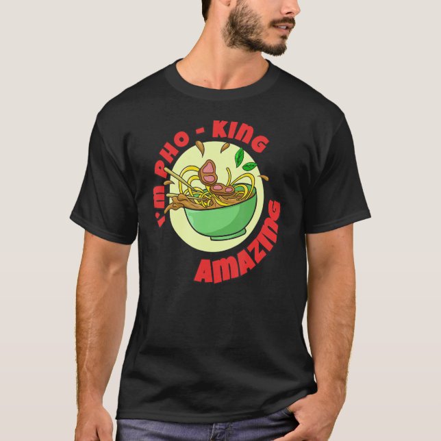 Camiseta Vietnã Viet Kieu Vietnamita Arroz Noodle Pho (Frente)