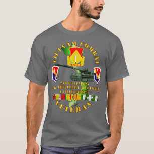 Camiseta Vietnam Combate ao Vet segundo Bn 94.º Artilharia