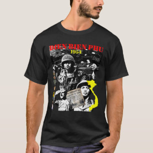 Camiseta Vietnam Dien Bien Phu American French History Educ