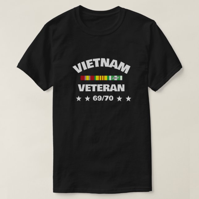 CAMISETA VIETNAM TOUR OF DUTY 69-70 (Frente do Design)