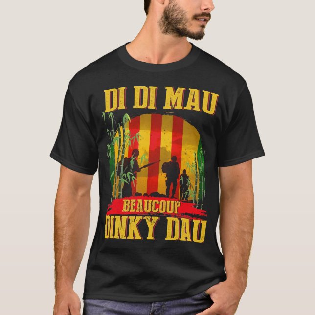 CAMISETA VIETNAM VETERAN DI MAU (Frente)