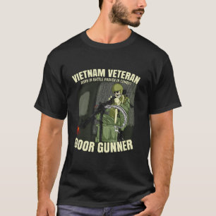 Camiseta VIETNAM VETERAN DOOR GUNNNER T Shirt
