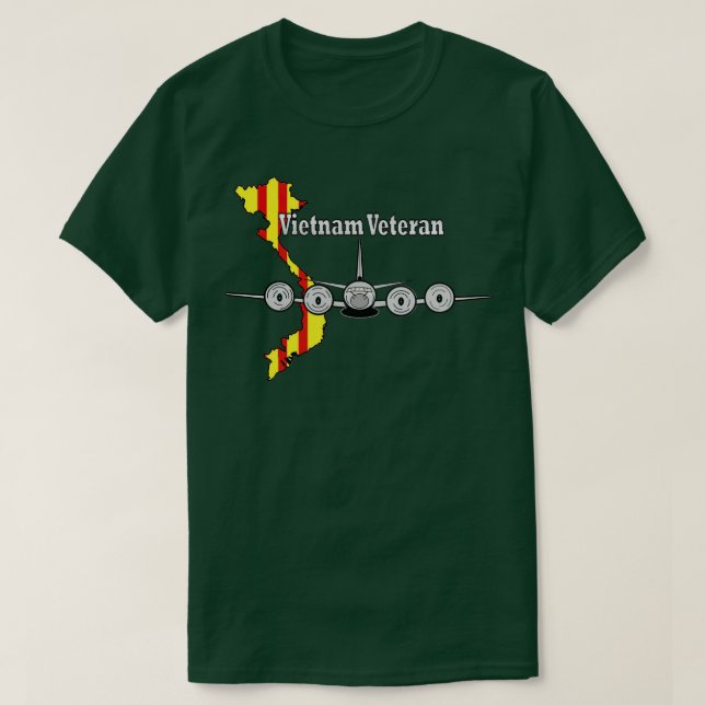 Camiseta Vietnam Veteran EP-3BE Vietnam Veteran por (Frente do Design)