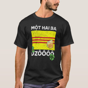 Camiseta Vietnam Viet Dia de São Patrício Mot Hai Ba Dzo Ch