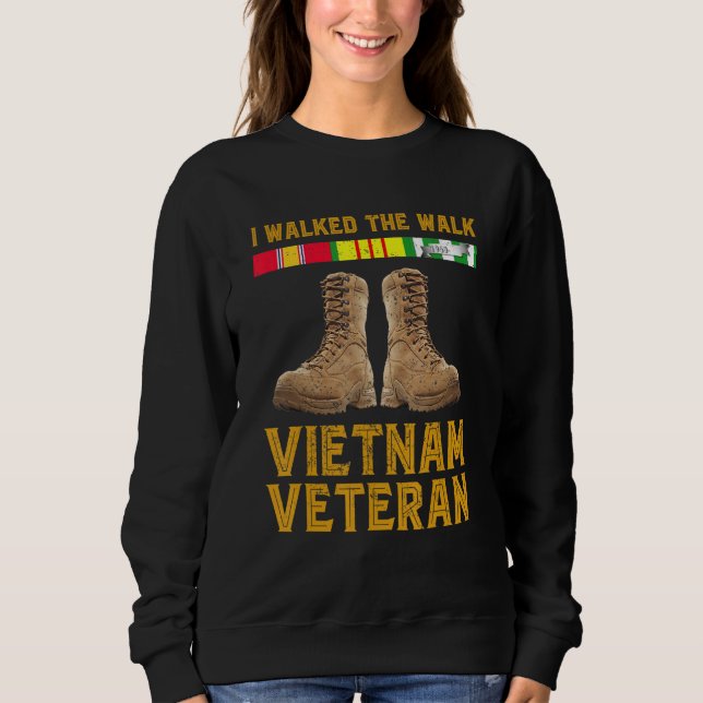 Camiseta Vietnam War  Vietnam Veteran T shirt Gift  Us Vete (Frente)