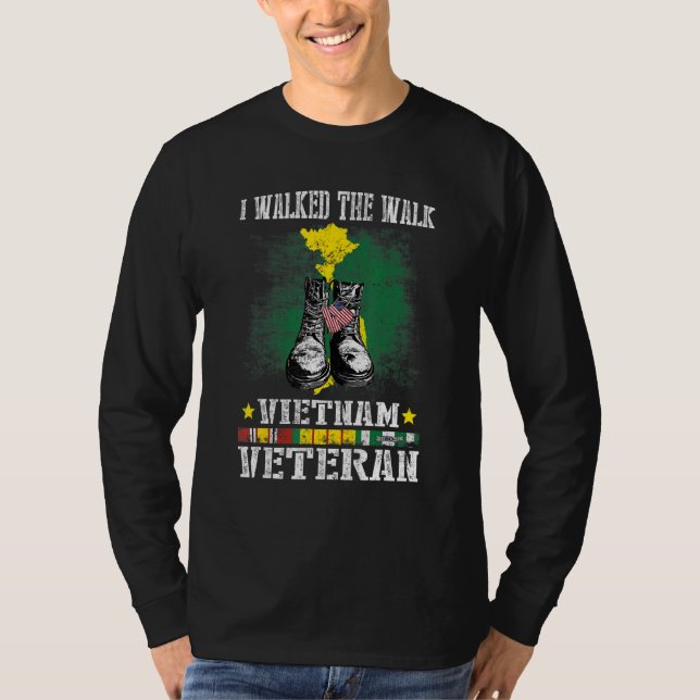 Camiseta Vietnam War  Vietnam Veteran  Us Veterans Day_1 (Frente)