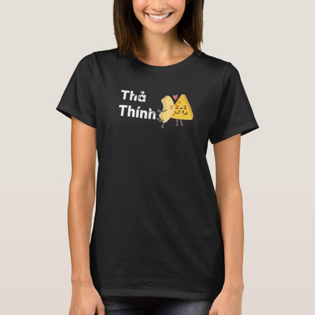 Camiseta Vietnamita Vieta Vietnamita Citação Thinne Poste (Frente)