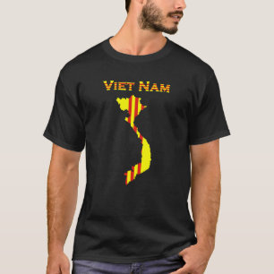 Camiseta Vietnamita VNCH Flag Viet Nam Cong Hoa Ban Do Viet