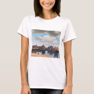 Camiseta View of Delft, Johannes Vermeer, 1659-1660