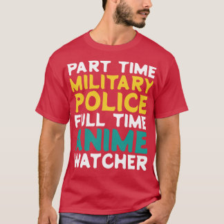 Camiseta Vigia de Tempo de Cheio da Polícia Militar