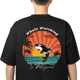 Camiseta Vigia Personalizada de Baleia Trendy
