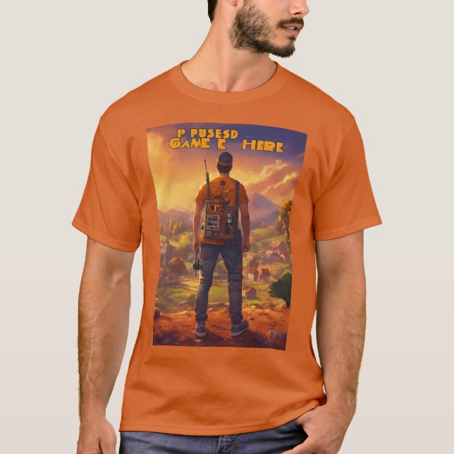 Camiseta Vigilância de jogos (Frente)