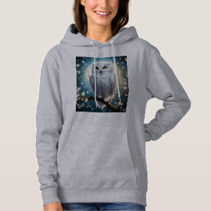 Camiseta Vigilância Lunar: A Coruja de Neve Branca