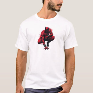 Camiseta Vigilante Sombra Carmesim