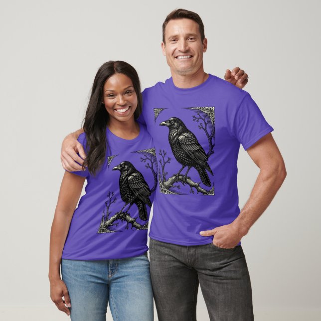 Camiseta Vigília da Meia-Noite O Poleiro dos Corvos (Unissex)
