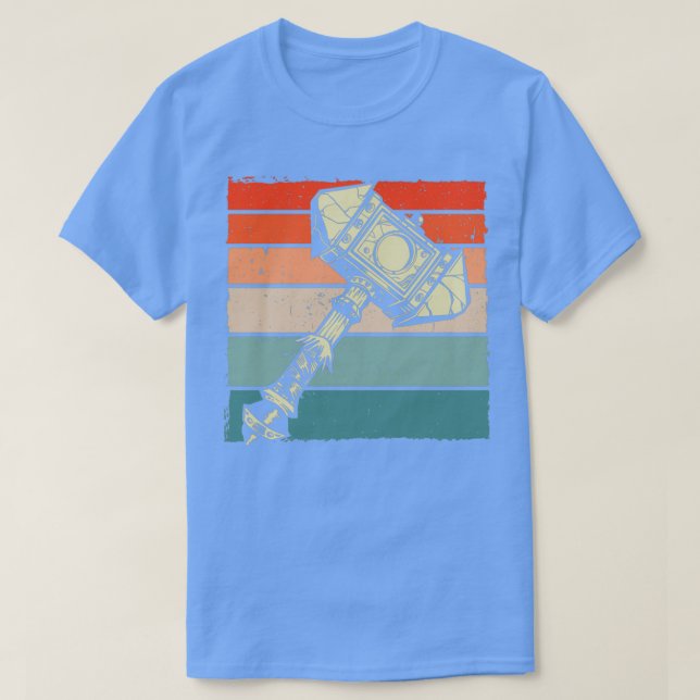 Camiseta Viking ax vintage (Frente do Design)