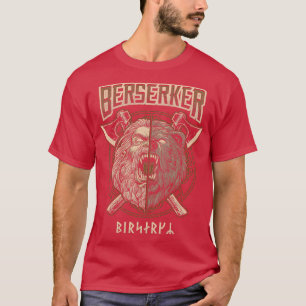 Camiseta Viking Berserker Norse Pagan Bear Warrior