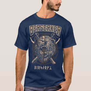 Camiseta Viking Berserker Norse Pagan Bear Warrior Premium