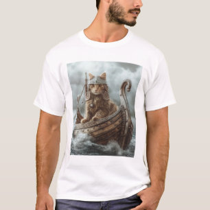 Camiseta Viking Cat