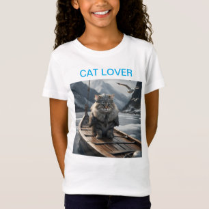 Camiseta Viking Cat - ⛵ Feline, Guerreiro Nórdico 🐱 ⚔️