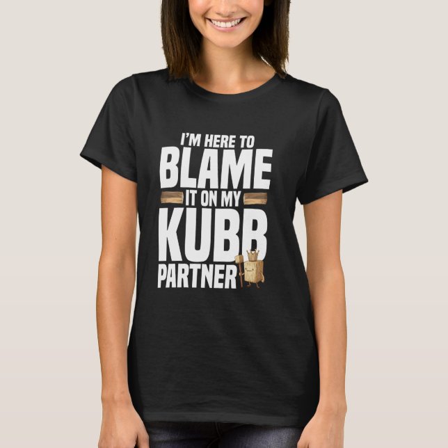 Camiseta Viking Chess Player Kubb King Yard Game Set Viking (Frente)