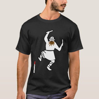 Camiseta Viking chess  Viking attack the Kubb king on