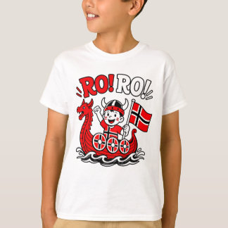 Camiseta Víking da Noruega engraçado, criança norueguesa de