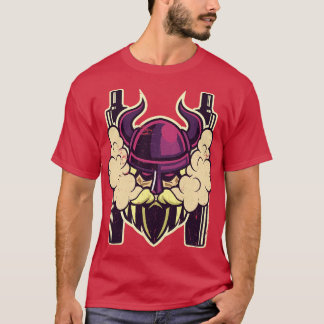 Camiseta Viking de Vaping a Chaser na Nuvem