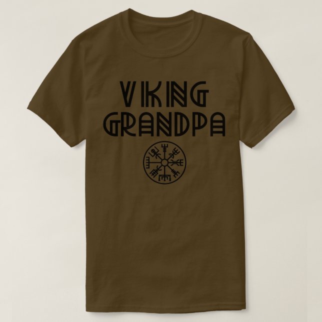 Camiseta Viking Grandpa Classic TShirt (Frente do Design)