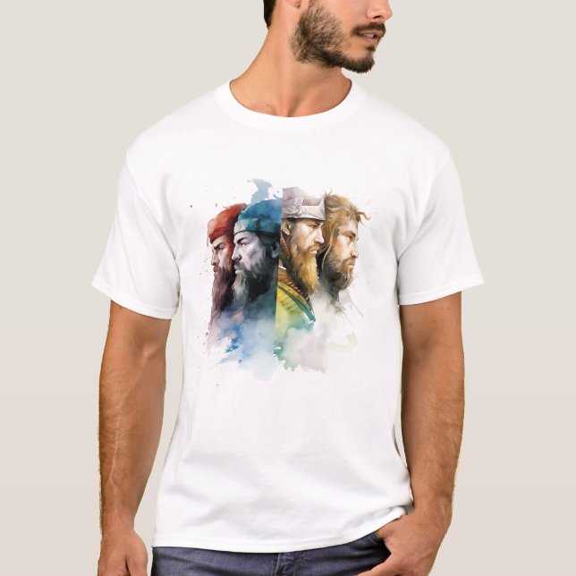 Camiseta Viking Hero Four Graphic Tee (Frente)