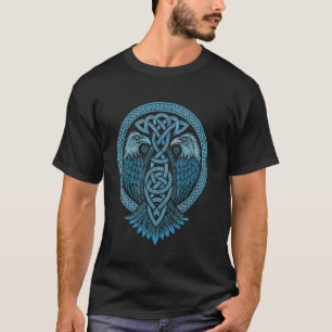 Camiseta Viking Huginn & Muninn Nórdico