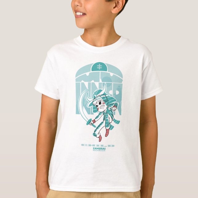 Camiseta Viking Kid com Espada (Frente)