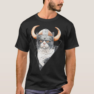 Camiseta Viking Kitty Cat
