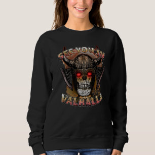 Camiseta Viking Legal Você Nos Vê No Valhala Nórdico Escand