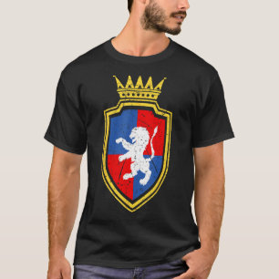 Camiseta Viking Lion Medieval Halloween Figurume Renascença