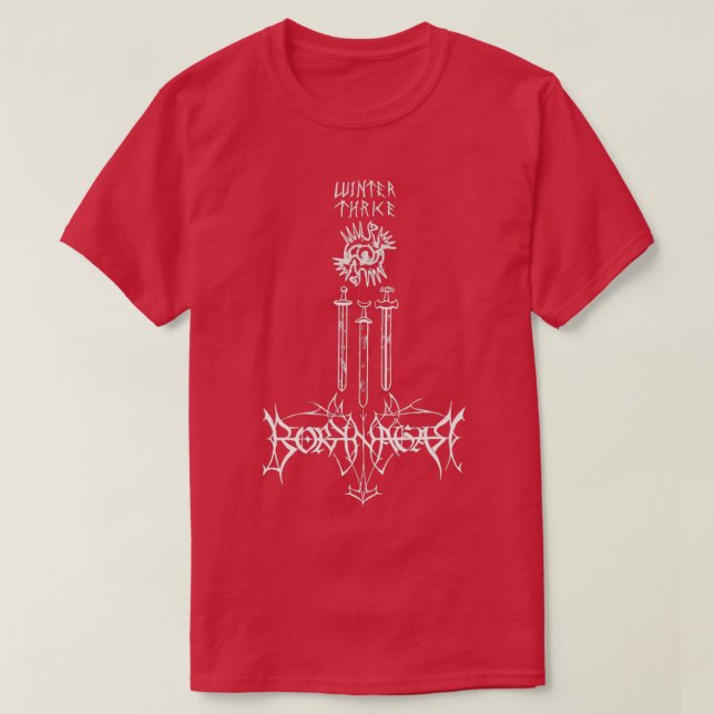 Camiseta viking metal viking Design 19 (Frente do Design)