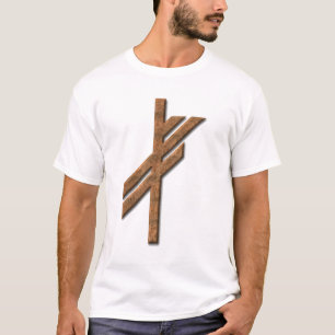 Camiseta Viking runk - sorte - ferrugem