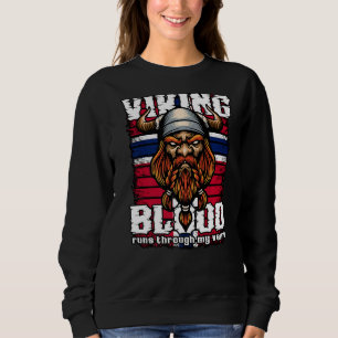 Camiseta Viking Sangue Passa Pelas Minhas Veias, O Vikin No