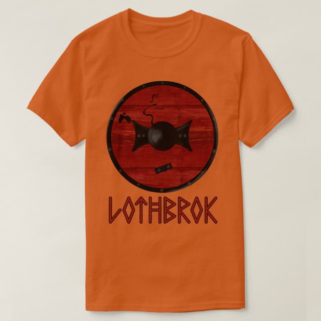 CAMISETA VIKING SHIELD EARL RAGNAR (Frente do Design)