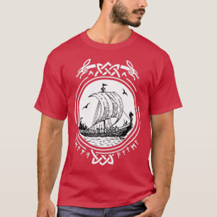 Camiseta Viking Ship Boat Runge Wikinger Vikings