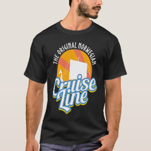 Camiseta Viking Ship Cruise Line Odin E Valhalla
