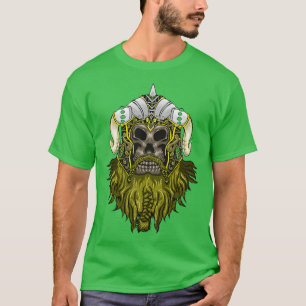 Camiseta viking skull arghhh
