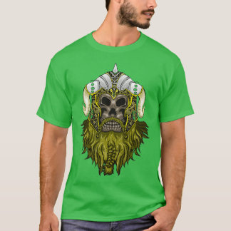 Camiseta viking skull arghhh
