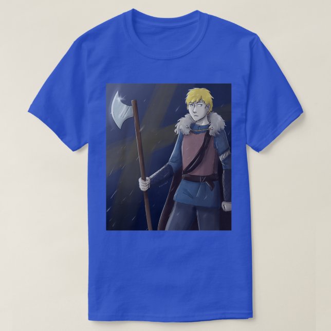 Camiseta Viking Suecia Hetalia (Frente do Design)